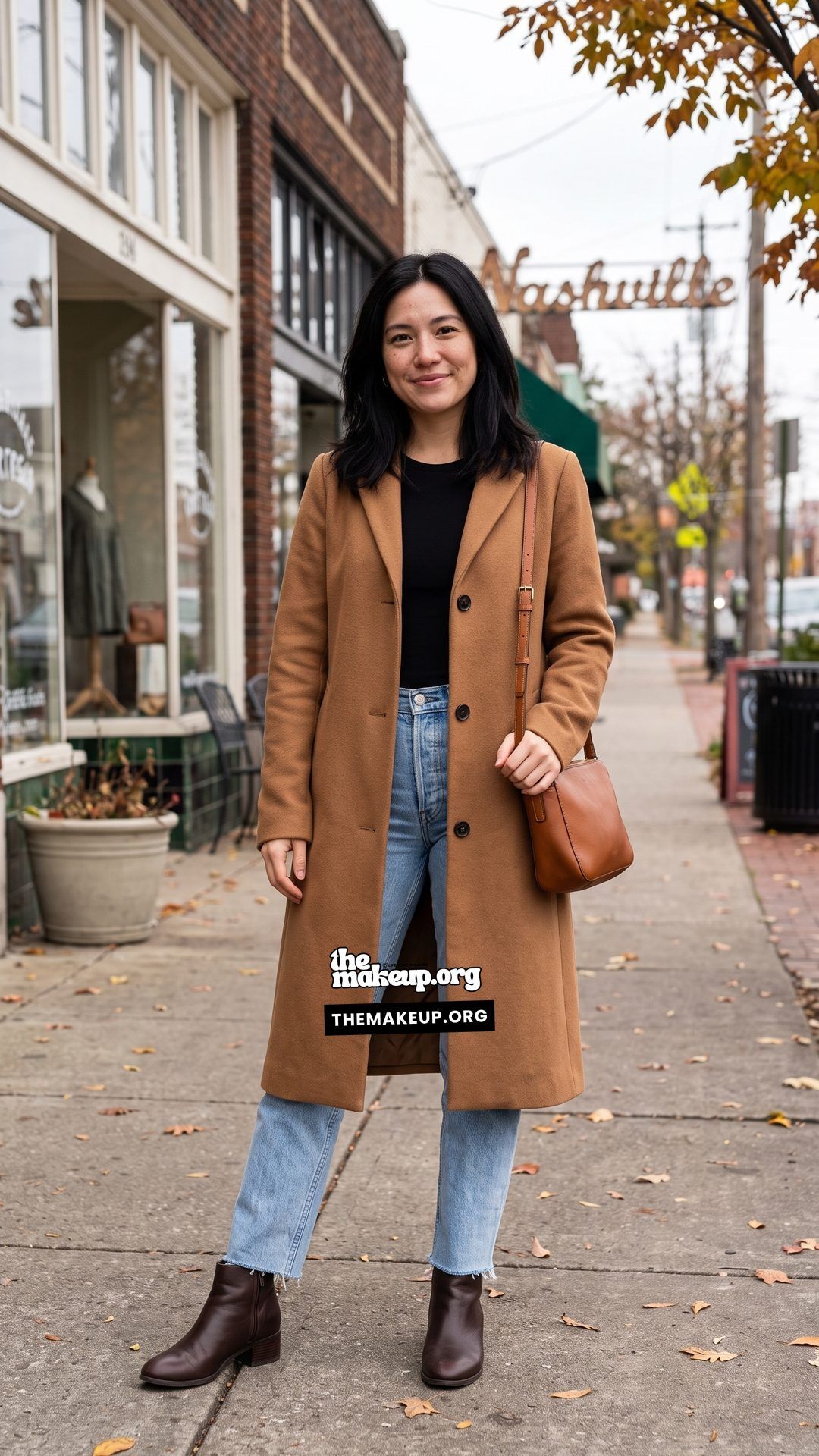 Wool Coat And Denim Tennessee November