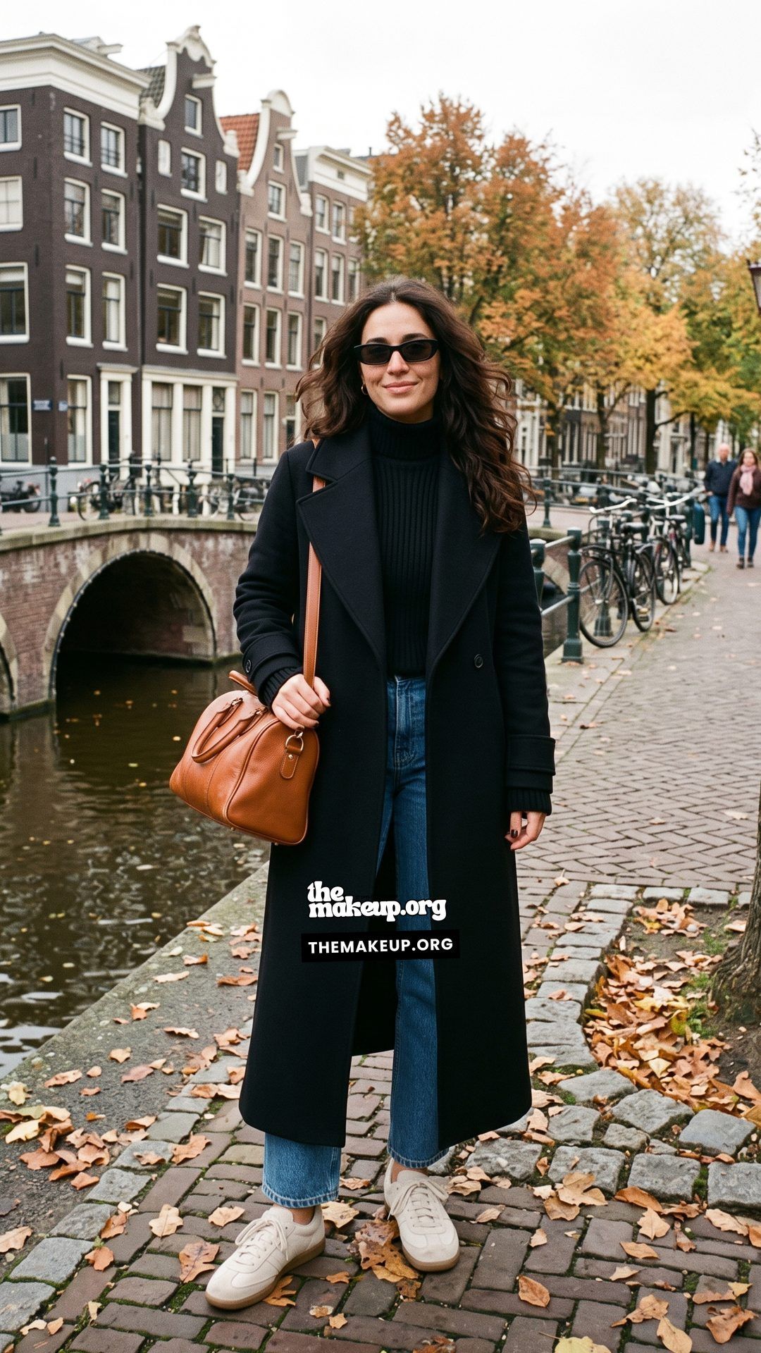 Wool Coat And Jeans Europe Fall Outfits Women