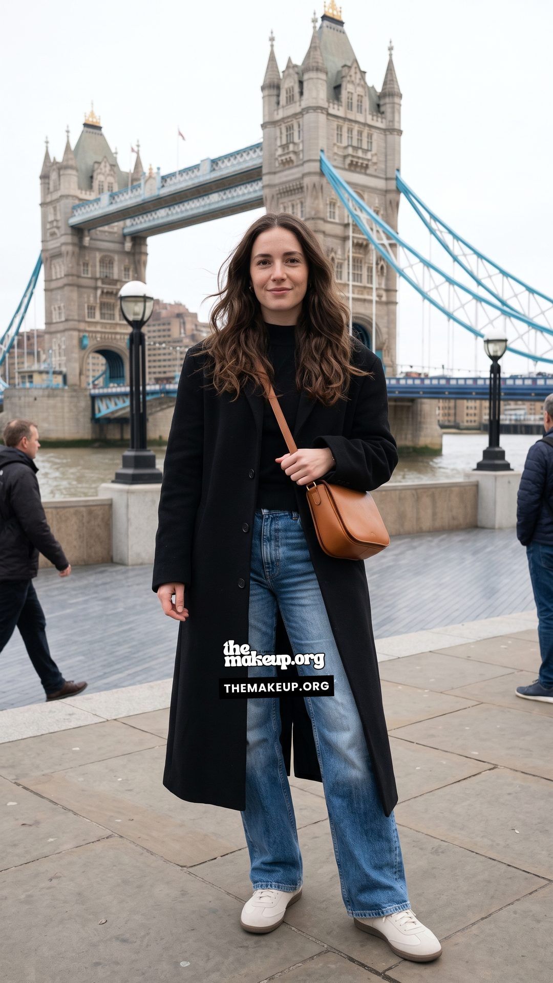 Wool Coat And Jeans November London Female