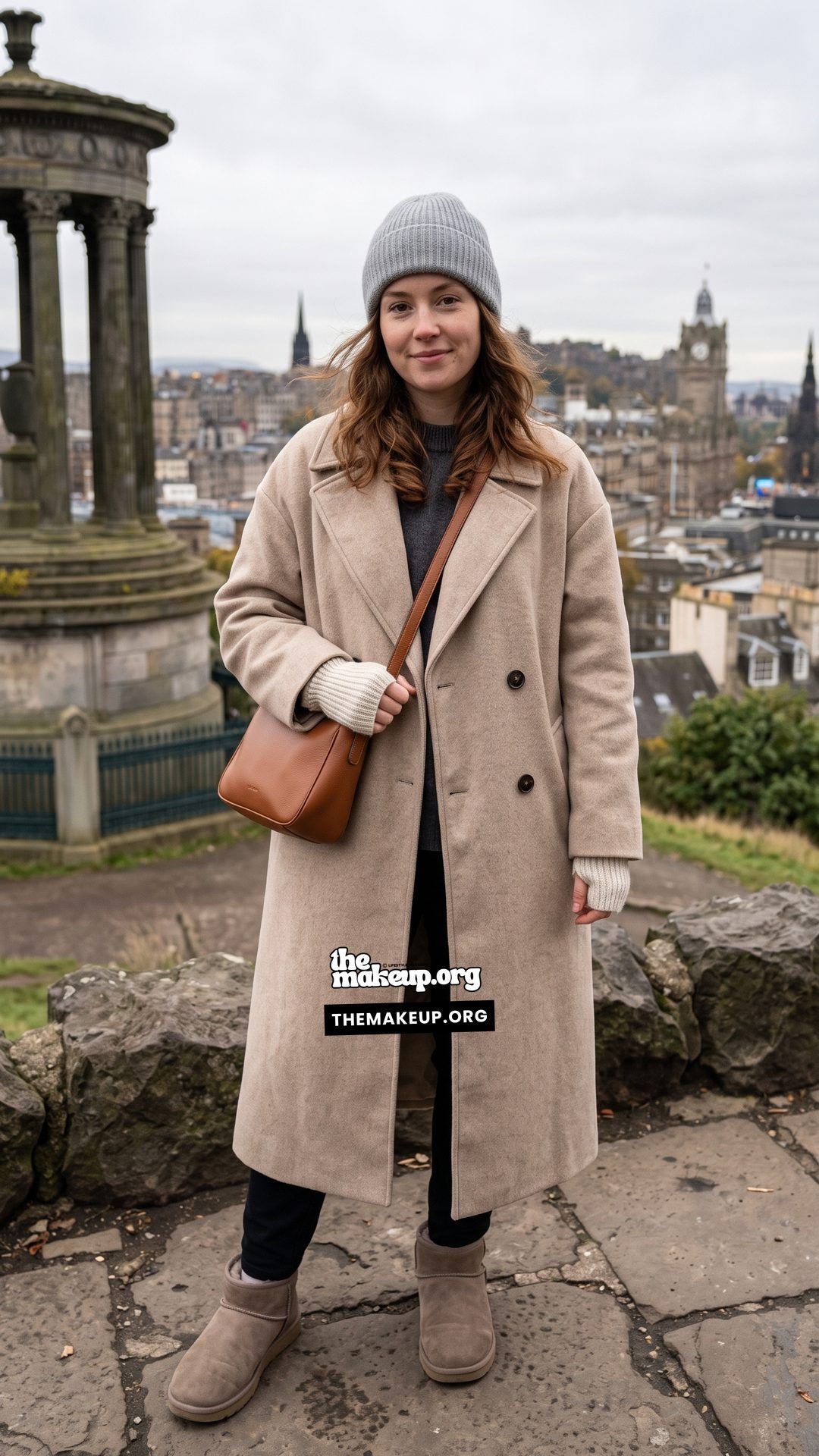 Wool Coat And Jeans Scottish Autumn