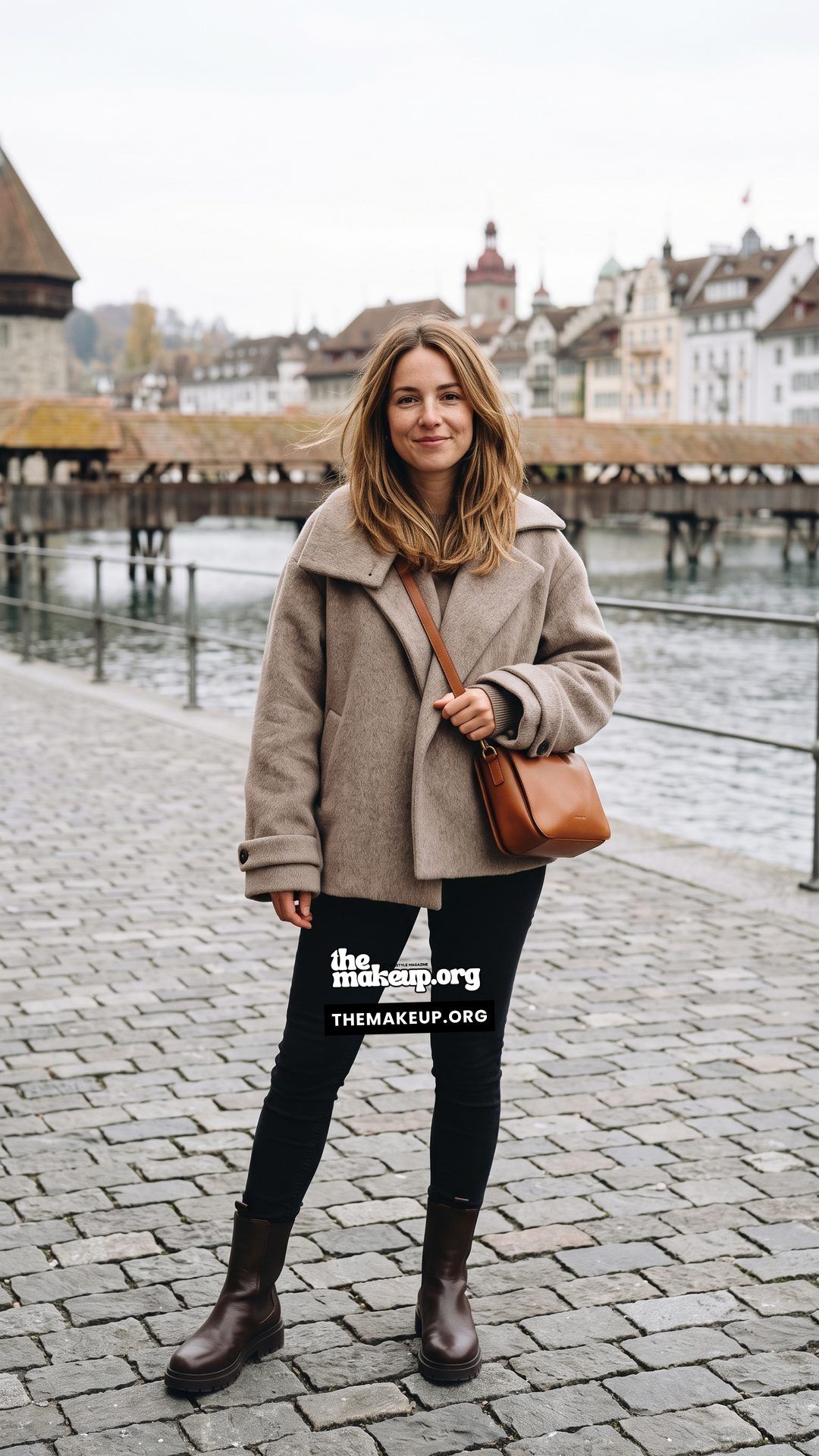Wool Coat And Pants For Autumn In Europe